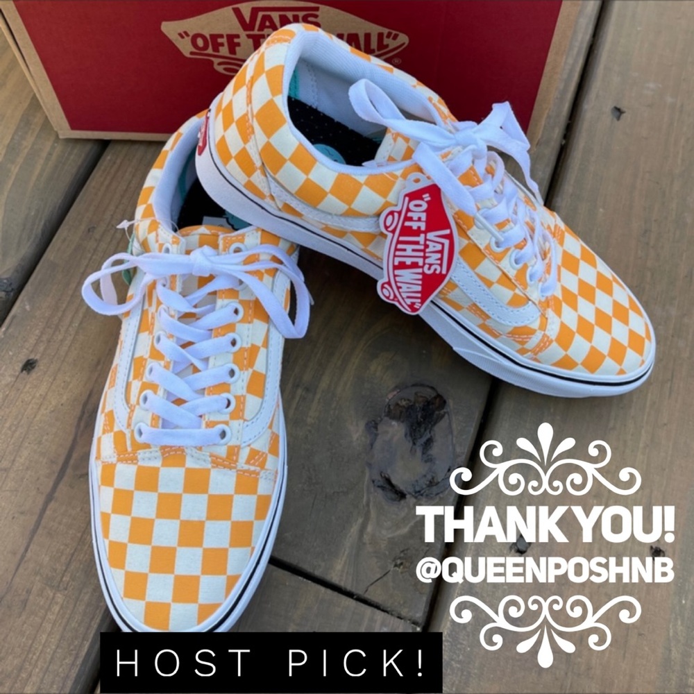 Comfycush Yellow Old Skool Vans Mens 8 - Picture 2 of 8